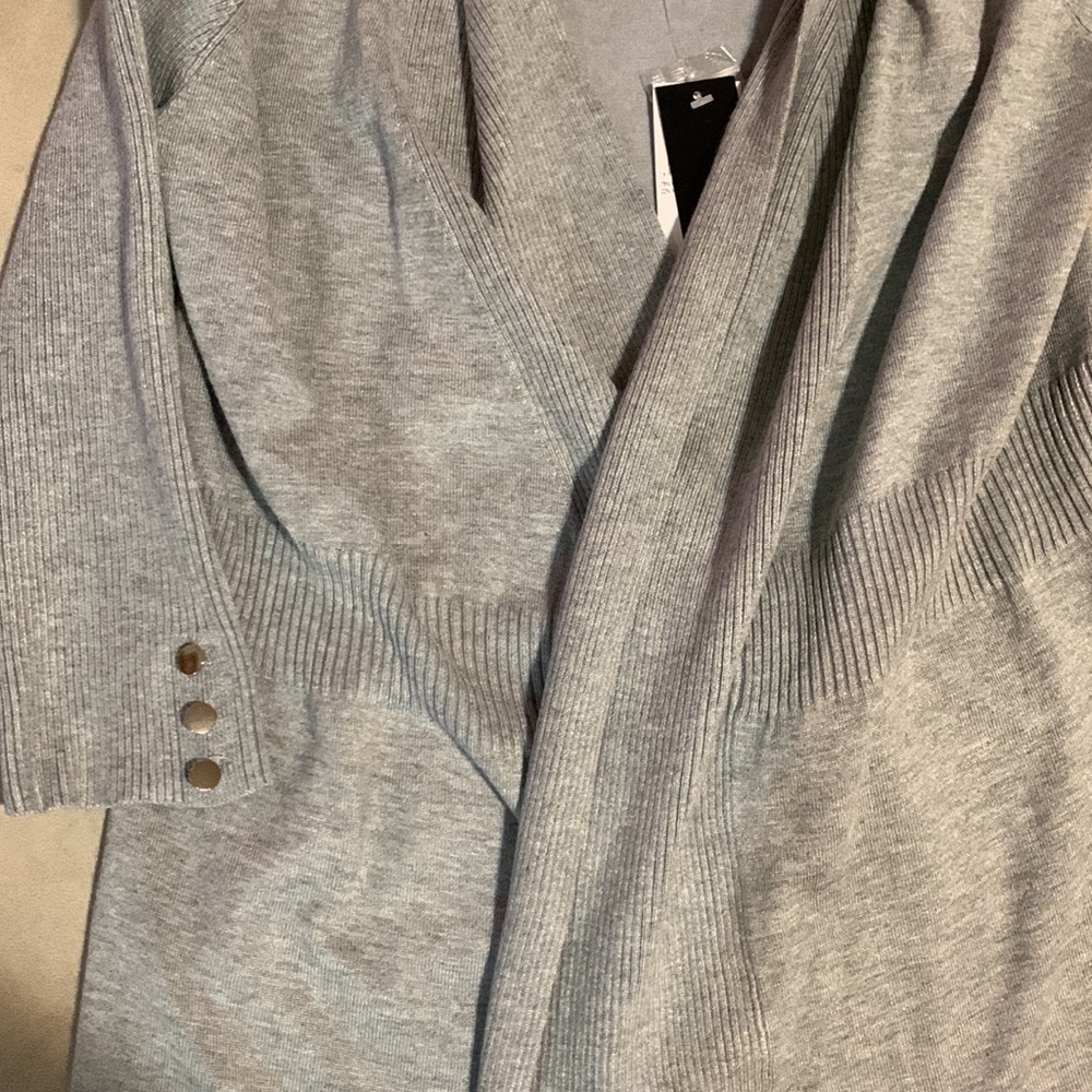 Premise Mist Gray Cardigan - Picture 6 of 12